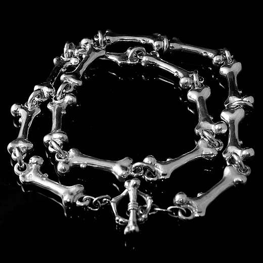 Menschliches Skelett 925 Silber Halskette Anhänger, anatomische Halskette  Anhänger, 925 Silber Zubehör, Knochen Persönlichkeit Halskette Anhänger -  .de